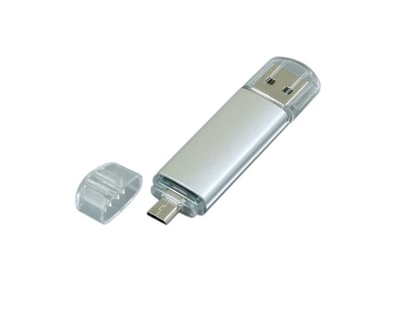 USB 2.0/micro USB- флешка на 16 Гб - USB 2.0/micro USB- флешка на 16 Гб
