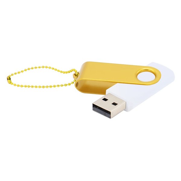 Флешка Designer To Go 2.0 USB 16Gb - Флешка Designer To Go 2.0 USB 16Gb, белый/желтый