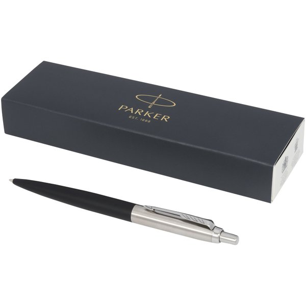 Шариковая ручка Parker Jotter XL матовая с хромированной отделкой - Шариковая ручка Parker Jotter XL матовая с хромированной отделкой