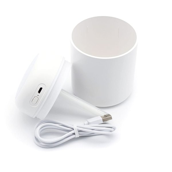 Светодиодный USB увлажнитель Aroma - Светодиодный USB увлажнитель Aroma, белый