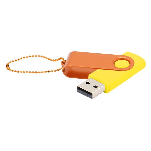 Флешка Designer To Go 2.0 USB 16Gb - Флешка Designer To Go 2.0 USB 16Gb, желтый/оранжевый