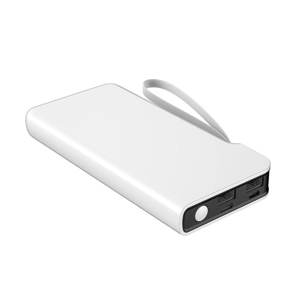 Внешний аккумулятор Cesare 10000 mAh - Внешний аккумулятор Cesare 10000 mAh, белый
