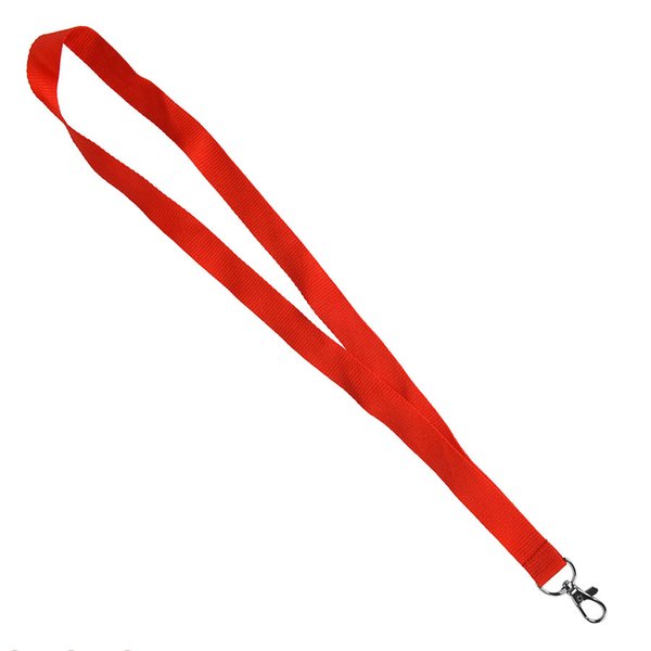Ланъярд NECK, белый, полиэстер, 2х50 см - Ланъярд NECK, красный, полиэстер, 2х50 см