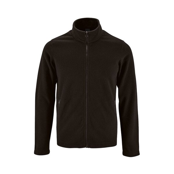 Толстовка на молнии мужская NORMAN MEN 220 - Толстовка на молнии мужская NORMAN MEN, черный, XXL, 100% п/э, 220 г/м2