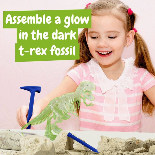 Fossil Excavation Kit II. Дидактическая игра поставляется с подарочным пакетом из крафт-бумаги (90 г/м²) - Fossil Excavation Kit II. Дидактическая игра поставляется с подарочным пакетом из крафт-бумаги (90 г/м²)