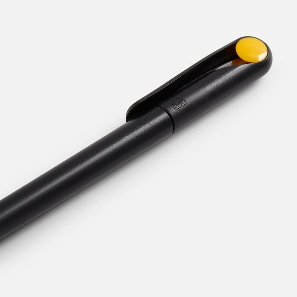 Ручка шариковая Prodir DS1 TMM Dot, черная с желтым