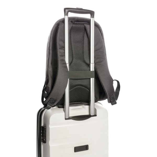 Антикражный рюкзак для ноутбука Swiss Peak из rPET AWARE™, 15,6’’ - Антикражный рюкзак для ноутбука Swiss Peak из rPET AWARE™, 15,6’’