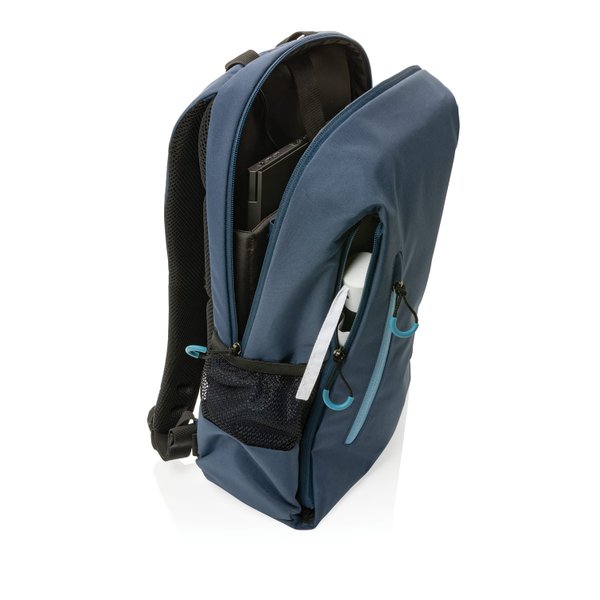 Рюкзак для ноутбука Impact Lima из rPET AWARETM, RFID, 15.6" - Рюкзак для ноутбука Impact Lima из rPET AWARETM, RFID, 15.6"