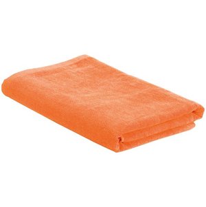 пляжное полотенце в сумке soaking, оранжевое