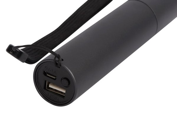 Фонарь с регулируемым фокусом «Nomad», 2200 mAh, металл - Фонарь с регулируемым фокусом «Nomad», 2200 mAh, металл