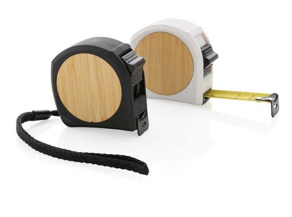 Рулетка Bamboo из переработанного пластика RCS, 5м/19 мм - Рулетка Bamboo из переработанного пластика RCS, 5м/19 мм