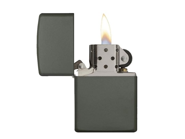 Зажигалка ZIPPO Classic с покрытием Green Matte - Зажигалка ZIPPO Classic с покрытием Green Matte