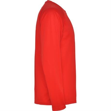 Спортивная футболка MONTECARLO L/S мужская - Спортивная футболка MONTECARLO L/S мужская, КРАСНЫЙ 2XL