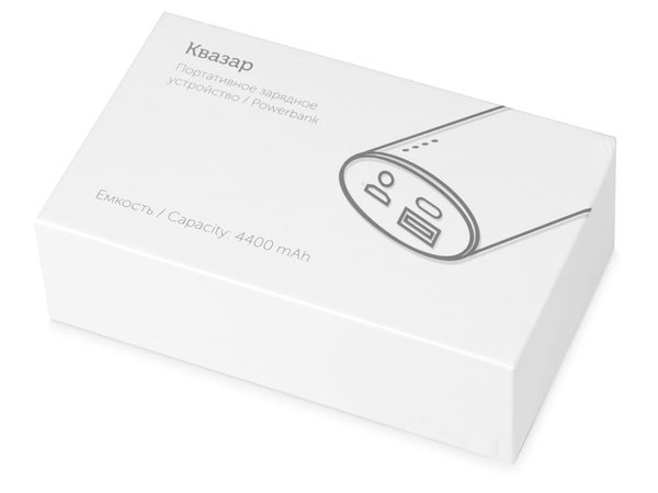 Внешний аккумулятор «Квазар», 4400 mAh - Внешний аккумулятор «Квазар», 4400 mAh