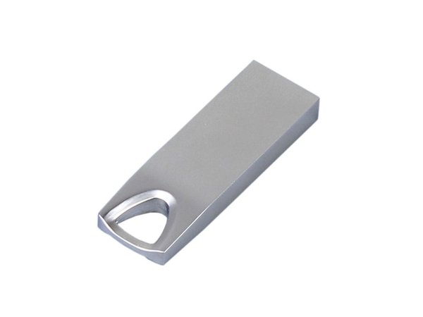 USB 2.0-флешка на 16 Гб с мини чипом и отверстием для цепочки - USB 2.0-флешка на 16 Гб с мини чипом и отверстием для цепочки