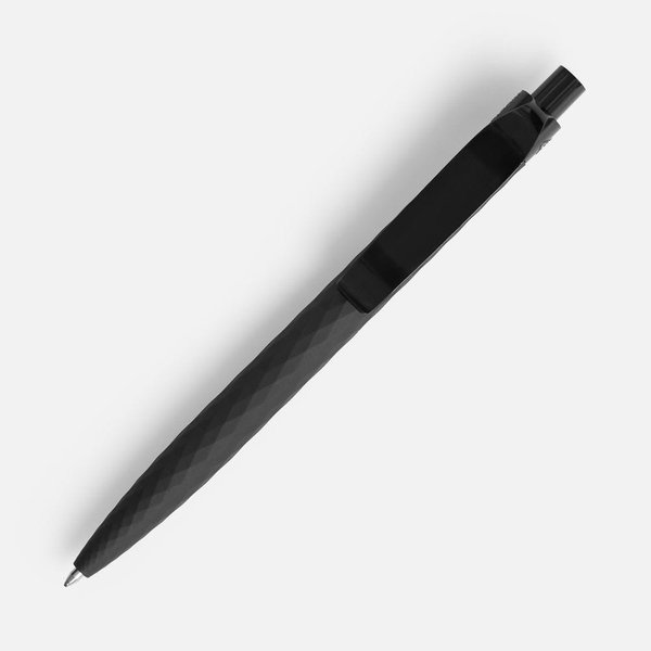 Ручка шариковая Prodir QS01 PRP-P Soft Touch, черная