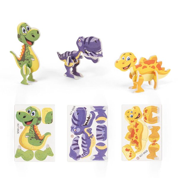 3D пазл из бумаги DINOSAURUS - 3D пазл из бумаги DINOSAURUS