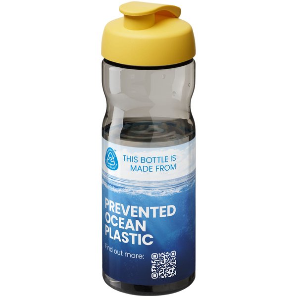 Спортивная бутылка H2O Active® Eco Base 650 мл с откидной крышкой - Спортивная бутылка H2O Active® Eco Base 650 мл с откидной крышкой
