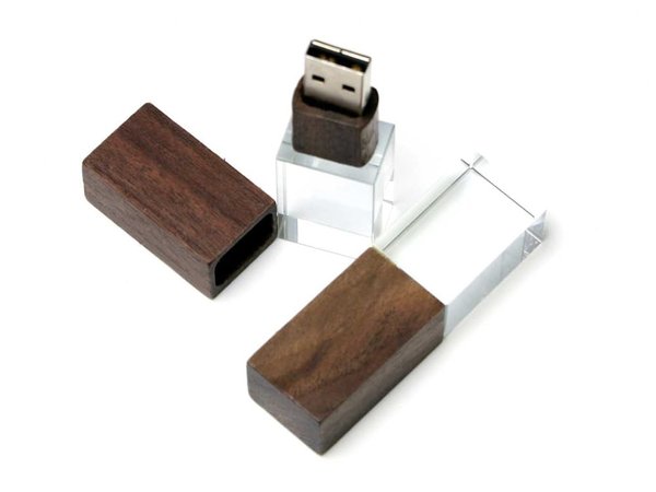 USB 2.0- флешка на 16 Гб прямоугольной формы - USB 2.0- флешка на 16 Гб прямоугольной формы