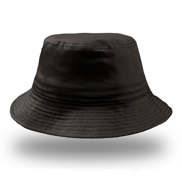 Панама BUCKET COTTON 180 - Панама BUCKET COTTON, черный, 100% хлопок, 180 г/м2