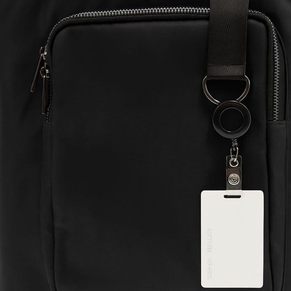 Шоппер Superbag Pocket, с внутренним креплением (карабин) и чехлом для мелочей - Шоппер Superbag Pocket, с внутренним креплением (карабин) и чехлом для мелочей (черный)