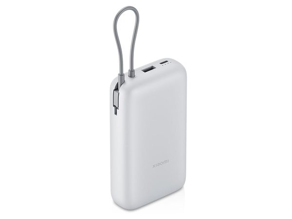 Внешний аккумулятор с встроенным кабелем Xiaomi Power Bank (Integrated Cable), 20000 мАч - Внешний аккумулятор с встроенным кабелем Xiaomi Power Bank (Integrated Cable), 20000 мАч