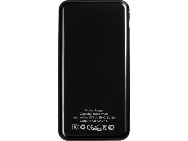 Внешний аккумулятор «Forge» v.2 , 10000 mAh - Внешний аккумулятор «Forge» v.2 , 10000 mAh