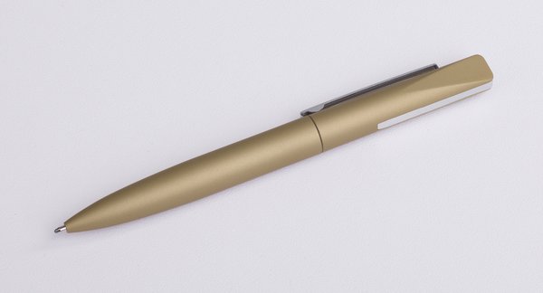 Ручка шариковая "Mercury", покрытие soft touch - Ручка шариковая "Mercury", покрытие soft touch золотистый