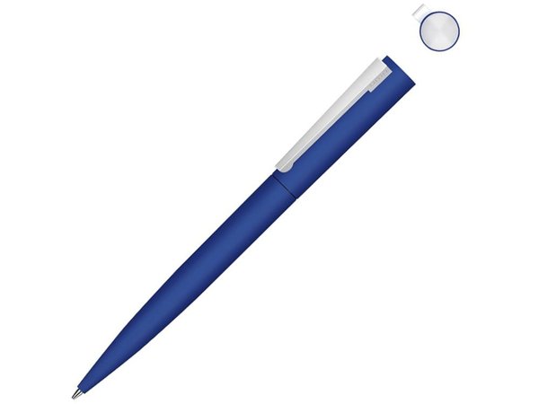 Ручка шариковая металлическая «Brush Gum», soft-touch - Ручка шариковая металлическая «Brush Gum», soft-touch