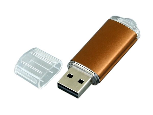 USB 2.0- флешка на 32 Гб с прозрачным колпачком - USB 2.0- флешка на 32 Гб с прозрачным колпачком