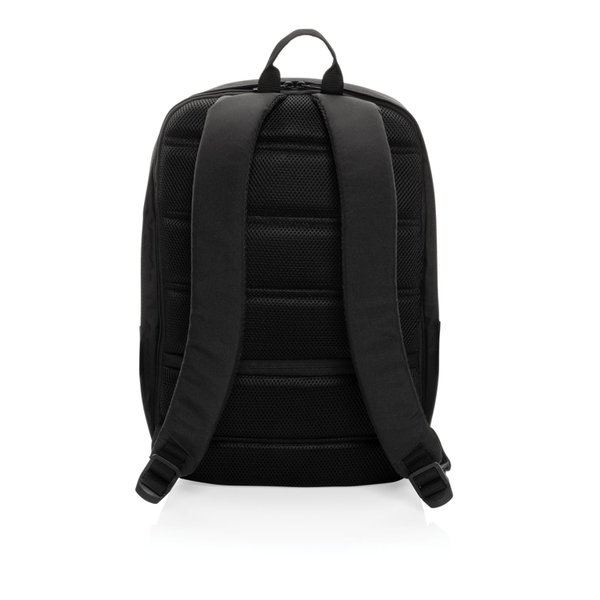 Антикражный рюкзак для ноутбука Swiss Peak с RFID-защитой из rPET AWARE™, 15,6’’ - Антикражный рюкзак для ноутбука Swiss Peak с RFID-защитой из rPET AWARE™, 15,6’’
