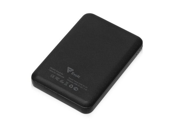 Беспроводной внешний аккумулятор «Grind Air», 5000 mAh - Беспроводной внешний аккумулятор «Grind Air», 5000 mAh