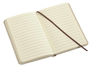 блокнот a6 writer, бежевый, коричневый