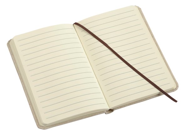 Блокнот A6 WRITER, бежевый, коричневый - Блокнот A6 WRITER, бежевый, коричневый