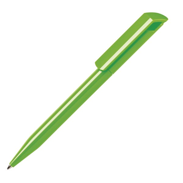 Ручка шариковая ZINK, неон - Ручка шариковая ZINK, зеленый неон, пластик
