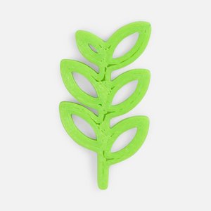 подвеска flora, 3d-печать на заказ, лист рябины