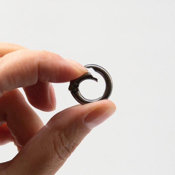 Карабин-кольцо Ring для обвеса, d=2см - Карабин-кольцо Ring для обвеса, d=2см (чёрный никель)