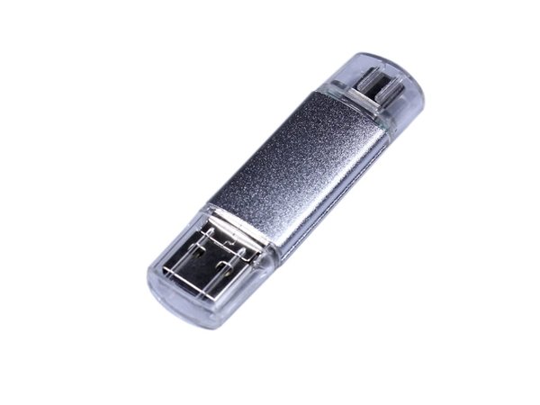 USB 2.0/micro USB/Type-C- флешка на 64 Гб - USB 2.0/micro USB/Type-C- флешка на 64 Гб