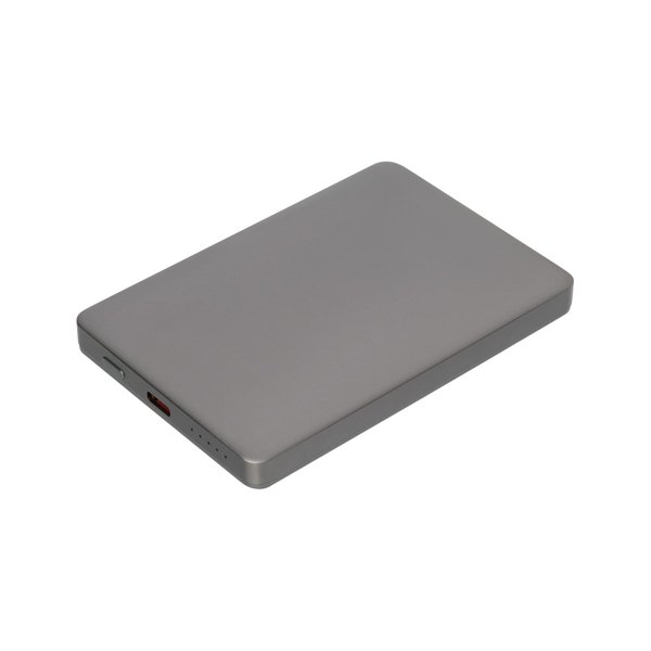 Внешний аккумулятор Оникс PD (Onyx PD) 5000mAh с функцией беспроводной зарядки 15W, серый