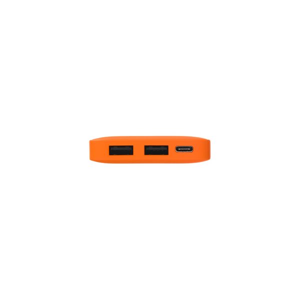 Внешний аккумулятор с подсветкой Анкор (Ancor) 5000 mAh, оранжевый