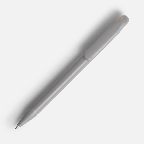 Ручка шариковая Prodir DS1 TMM Dot, серая с оранжевым