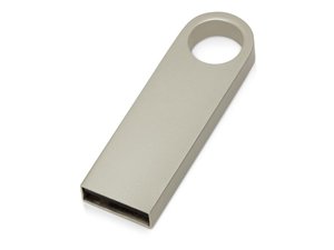 usb 2.0- флешка на 8 гб с мини чипом, компактный дизайн с круглым отверстием