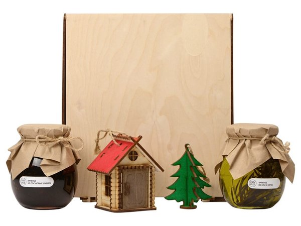 Подарочный набор «Decoration Deluxe» с двумя видами варенья - Подарочный набор «Decoration Deluxe» с двумя видами варенья