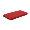 Внешний аккумулятор Bplanner Power 2 ST, софт-тач, 10000 mAh (Красный)