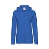 Толстовка без начеса "Ladies Lightweight Hooded Sweat", ярко-синий, M, 80% х/б 20% полиэстер, 240/м2