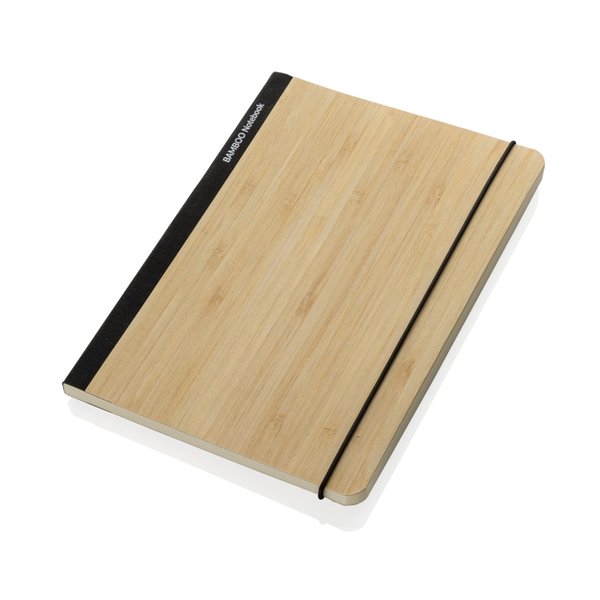 Блокнот Scribe с обложкой из бамбука, А5, 80 г/м² - Блокнот Scribe с обложкой из бамбука, А5, 80 г/м²