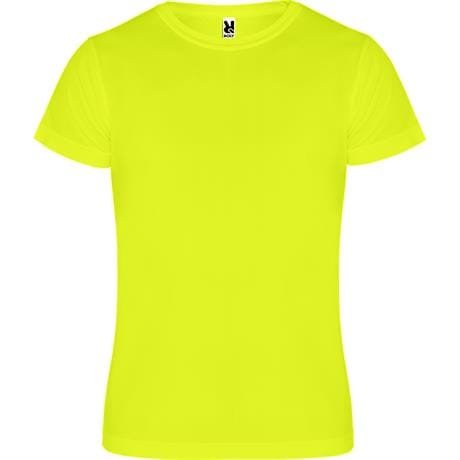 Спортивная футболка CAMIMERA мужская - Спортивная футболка CAMIMERA мужская, ФЛУОРЕСЦЕНТНЫЙ ЖЕЛТЫЙ M