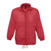 Ветровка мужская SURF, красный, XS, 100% нейлон, 210Т