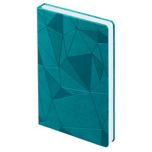 ежедневник gems, недатированный, бирюзовый