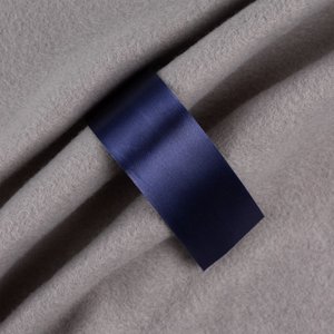 лента сатиновая satin 35 xxl, темно-синяя, 250 см